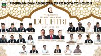 ucapan selamat idul fitri DPRD Tomohon